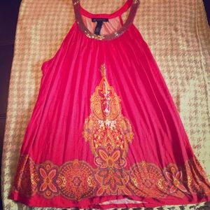 SOLD SALE I-N-C XL Pink Tank Top